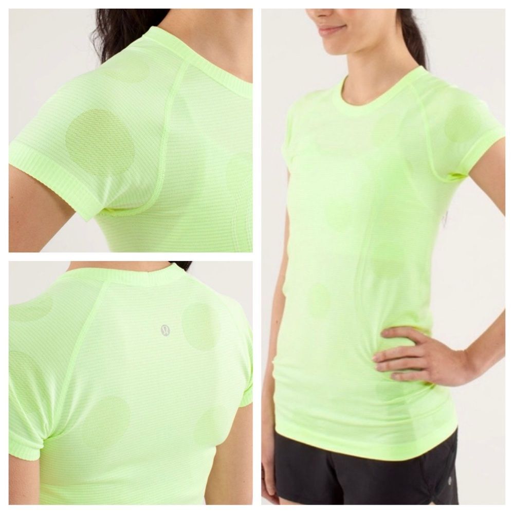 RARE Lululemon Swiftly Polka Dot